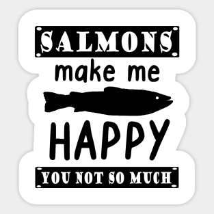 Salmon Fishing Salmon Fishing North Cape Hiking Algae Sticker